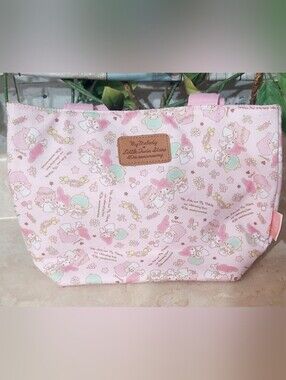 Sanrio My Melody Little Twin Stars 40th Anniversary Pink Mini Tote Bag